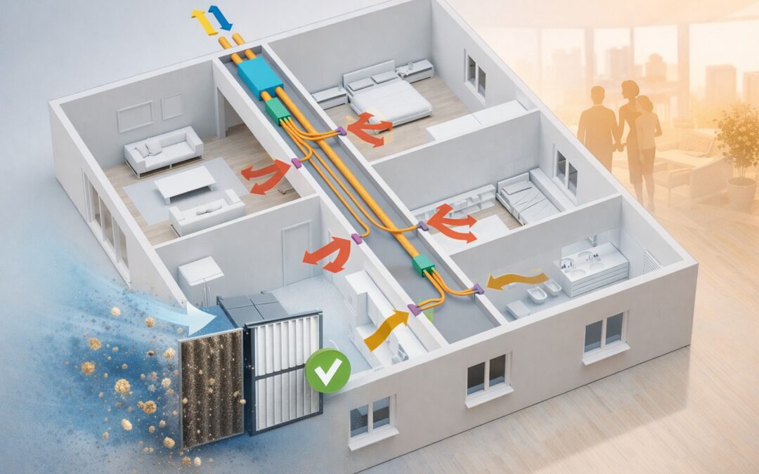 Filtri VMC: quando cambiarli e perché sono fondamentali per la qualità dell’aria